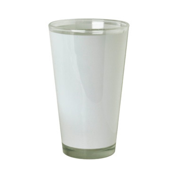 LATTE GLASS MUG W/BIG GAP